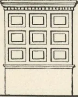 An illustration from Sash, doors, blinds, mouldings, and all kinds of millwork (1904)