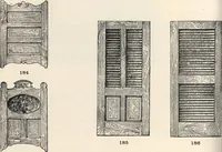 An illustration from Sash, doors, blinds, mouldings, and all kinds of millwork (1904)