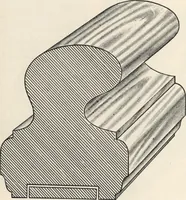 An illustration from Sash, doors, blinds, mouldings, and all kinds of millwork (1904)
