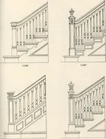 An illustration from Sash, doors, blinds, mouldings, and all kinds of millwork (1904)