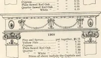 An illustration from Sash, doors, blinds, mouldings, and all kinds of millwork (1904)