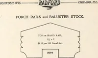 Picture 231 of 534 from Sash, doors, blinds, mouldings, and all kinds of millwork (1904), leaf 188