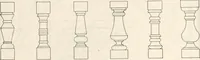 An illustration from Sash, doors, blinds, mouldings, and all kinds of millwork (1904)