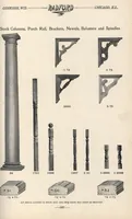 Picture 244 of 534 from Sash, doors, blinds, mouldings, and all kinds of millwork (1904), leaf 200