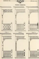 Picture 248 of 534 from Sash, doors, blinds, mouldings, and all kinds of millwork (1904), leaf 203