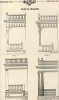 Picture 249 of 534 from Sash, doors, blinds, mouldings, and all kinds of millwork (1904), leaf 204