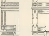 An illustration from Sash, doors, blinds, mouldings, and all kinds of millwork (1904)