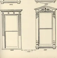 An illustration from Sash, doors, blinds, mouldings, and all kinds of millwork (1904)