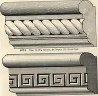 Picture 286 of 534 from Sash, doors, blinds, mouldings, and all kinds of millwork (1904), leaf 228