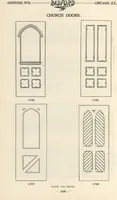 Picture 296 of 534 from Sash, doors, blinds, mouldings, and all kinds of millwork (1904), leaf 231