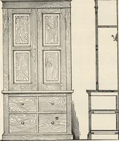 An illustration from Sash, doors, blinds, mouldings, and all kinds of millwork (1904)