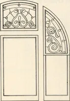 An illustration from Sash, doors, blinds, mouldings, and all kinds of millwork (1904)