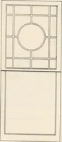 An illustration from Sash, doors, blinds, mouldings, and all kinds of millwork (1904)