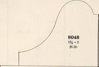 An illustration from Sash, doors, blinds, mouldings, and all kinds of millwork (1904)