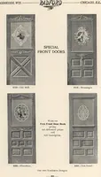 An illustration from Sash, doors, blinds, mouldings, and all kinds of millwork (1904)