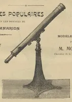 An illustration from Éditions des Diapositives pour Conférences Scientifiques et Mondaines: Catalogue Général des vues scientifiques & littéraries classées suivant un ordre méthodique et rationnel - 1er Fascicule Astronomie (1905)