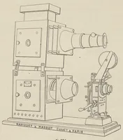 An illustration from Catalogue Général No 89 des Appareils et Accessoires usités en projection: IVe Partie Cinématographie (1910)