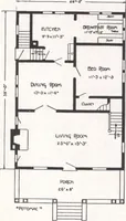 An illustration from Bennett better-built, ready-cut homes, catalog no. 21 (1922)