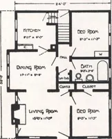 Picture 23 of 154 from Bennett better-built, ready-cut homes, catalog no. 21 (1922), leaf 17
