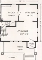 An illustration from Bennett better-built, ready-cut homes, catalog no. 21 (1922)
