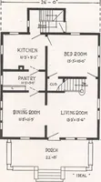 Picture 31 of 154 from Bennett better-built, ready-cut homes, catalog no. 21 (1922), leaf 20