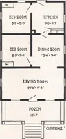 An illustration from Bennett better-built, ready-cut homes, catalog no. 21 (1922)