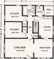 An illustration from Bennett better-built, ready-cut homes, catalog no. 21 (1922)