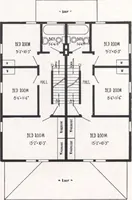An illustration from Bennett better-built, ready-cut homes, catalog no. 21 (1922)
