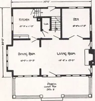 An illustration from Bennett better-built, ready-cut homes, catalog no. 21 (1922)