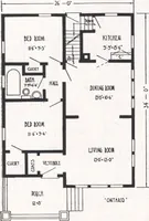 An illustration from Bennett better-built, ready-cut homes, catalog no. 21 (1922)