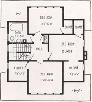 An illustration from Bennett better-built, ready-cut homes, catalog no. 21 (1922)