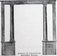 An illustration from Readi-cut houses (frame or brick veneer) : substantial, warm, comfortable, attractive : manufactured in our mills in Toronto, Ottawa, Vancouver ... (1915)