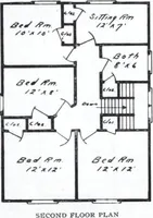 An illustration from Readi-cut houses (frame or brick veneer) : substantial, warm, comfortable, attractive : manufactured in our mills in Toronto, Ottawa, Vancouver ... (1915)