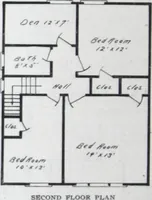 An illustration from Readi-cut houses (frame or brick veneer) : substantial, warm, comfortable, attractive : manufactured in our mills in Toronto, Ottawa, Vancouver ... (1915)