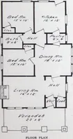 An illustration from Readi-cut houses (frame or brick veneer) : substantial, warm, comfortable, attractive : manufactured in our mills in Toronto, Ottawa, Vancouver ... (1915)