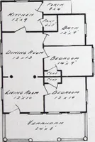 An illustration from Readi-cut houses (frame or brick veneer) : substantial, warm, comfortable, attractive : manufactured in our mills in Toronto, Ottawa, Vancouver ... (1915)