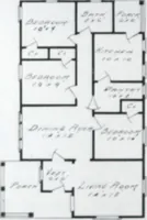 An illustration from Readi-cut houses (frame or brick veneer) : substantial, warm, comfortable, attractive : manufactured in our mills in Toronto, Ottawa, Vancouver ... (1915)