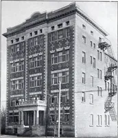 An illustration from Referendex : a manual of architectural specifications and construction information, catalogue announcements of manufacturers and dealers in building supplies. (1914)