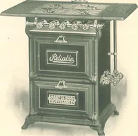 An illustration from Reliable gas stoves and ranges (1905)