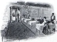 An illustration from Revolving Doors Always Closed: Styles, Types, Designs (1910)