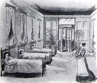 An illustration from Revolving Doors Always Closed: Styles, Types, Designs (1910)