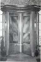 An illustration from Revolving Doors Always Closed: Styles, Types, Designs (1910)