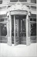 An illustration from Revolving Doors Always Closed: Styles, Types, Designs (1910)