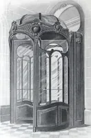 An illustration from Revolving Doors Always Closed: Styles, Types, Designs (1910)