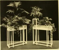 An illustration from Rheinauer Gartenmobel : Spalierwerke, Holzarbeiten fur Parkanlagen, Veranden und Wintergarten, Gartenlauben, Gartenhauser ... (1912)