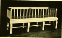 An illustration from Rheinauer Gartenmobel : Spalierwerke, Holzarbeiten fur Parkanlagen, Veranden und Wintergarten, Gartenlauben, Gartenhauser ... (1912)