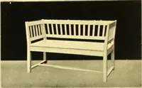 An illustration from Rheinauer Gartenmobel : Spalierwerke, Holzarbeiten fur Parkanlagen, Veranden und Wintergarten, Gartenlauben, Gartenhauser ... (1912)