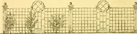An illustration from Rheinauer Gartenmobel : Spalierwerke, Holzarbeiten fur Parkanlagen, Veranden und Wintergarten, Gartenlauben, Gartenhauser ... (1912)