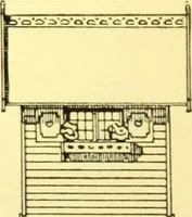An illustration from Rheinauer Gartenmobel : Spalierwerke, Holzarbeiten fur Parkanlagen, Veranden und Wintergarten, Gartenlauben, Gartenhauser ... (1912)
