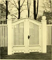 An illustration from Rheinauer Gartenmobel : Spalierwerke, Holzarbeiten fur Parkanlagen, Veranden und Wintergarten, Gartenlauben, Gartenhauser ... (1912)